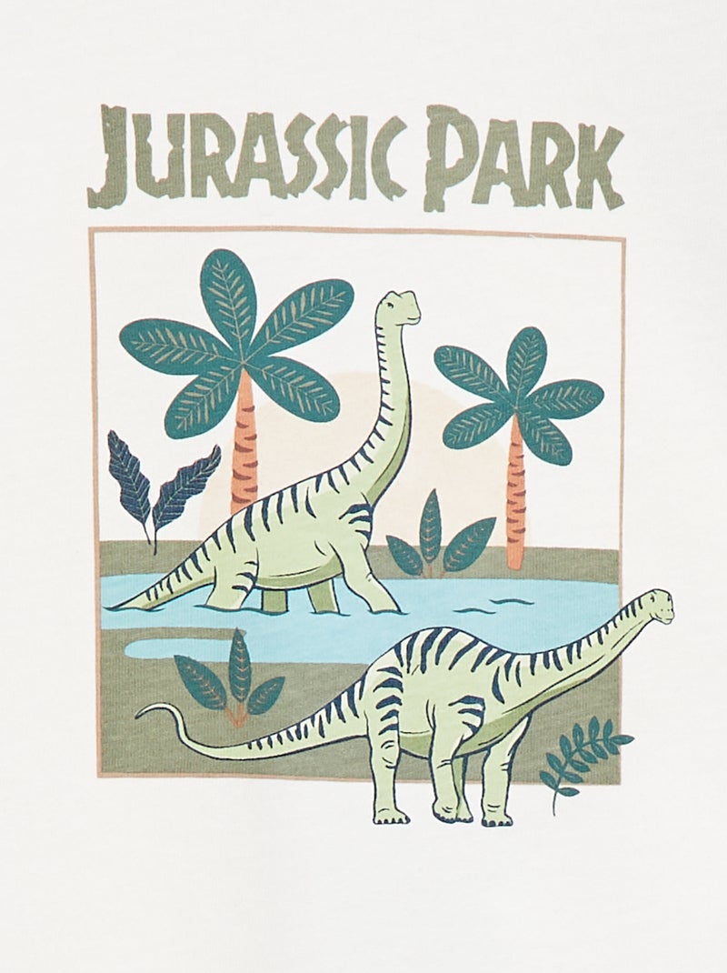 Setje - T-shirt + short 'Jurassic Park' - 2-delig GROEN - Kiabi