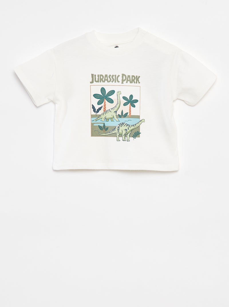 Setje - T-shirt + short 'Jurassic Park' - 2-delig GROEN - Kiabi