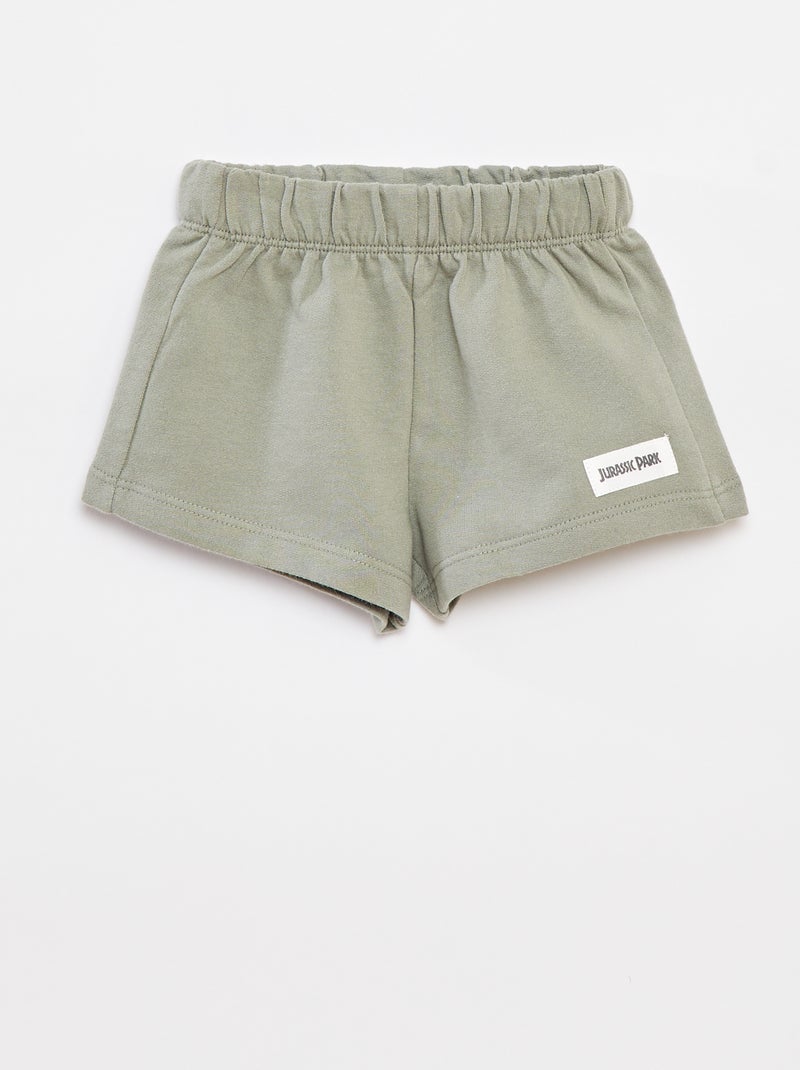 Setje - T-shirt + short 'Jurassic Park' - 2-delig GROEN - Kiabi