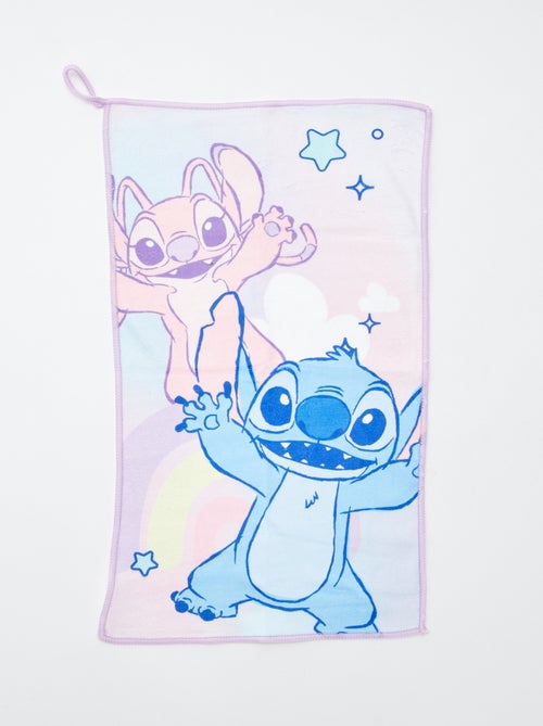 Setje - Toilettasje + haarborstel + handdoek 'Stitch' 'Disney' - 3-delig - Kiabi