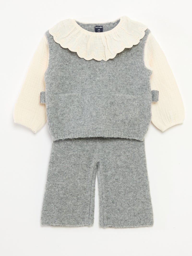 Setje - Trui met 2-in-1 effect + legging