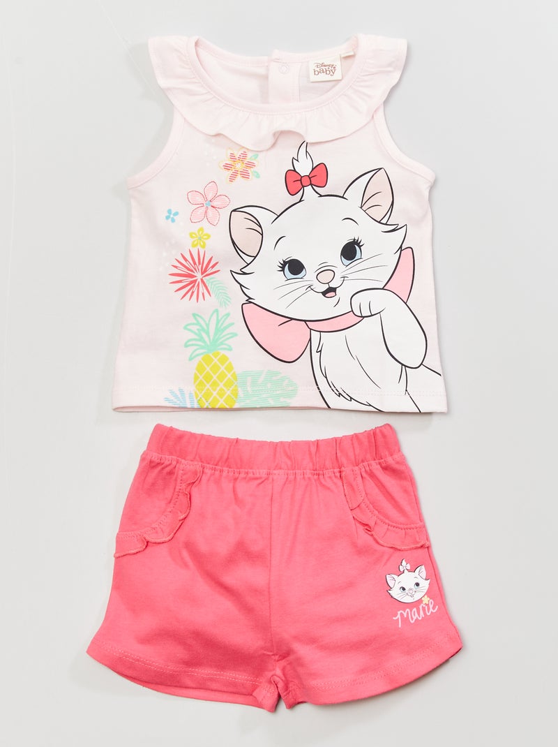 Setje 'Marie' 'De Aristokatten' roze - Kiabi