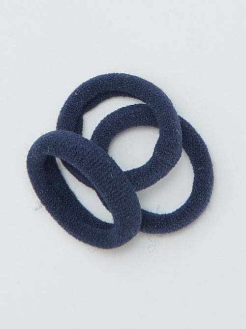 Setje met 10 elastiekjes in schuimstof - Kiabi