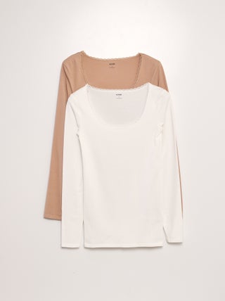 Setje met 2 baselayer-T-shirts