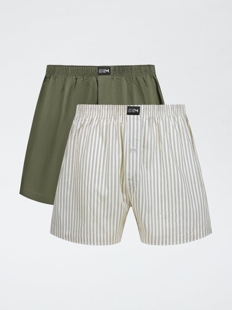 Setje met 2 boxershorts 'Dim' Biege - Kiabi