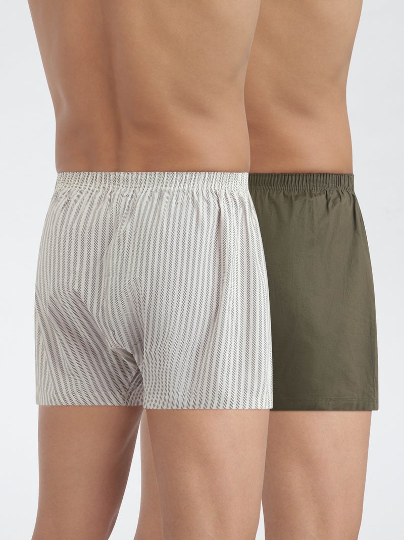 Setje met 2 boxershorts 'Dim' Biege - Kiabi