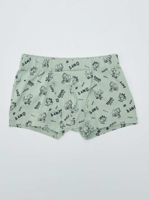 Setje met 2 boxershorts met klittenband - So Easy - Kiabi