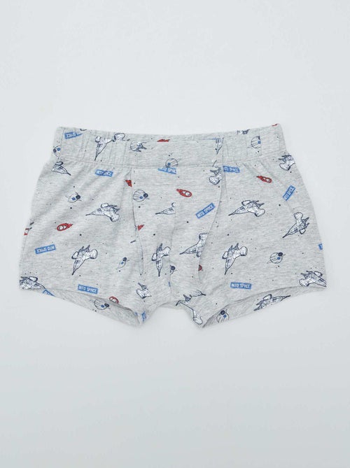 Setje met 2 boxershorts met klittenband - So Easy - Kiabi