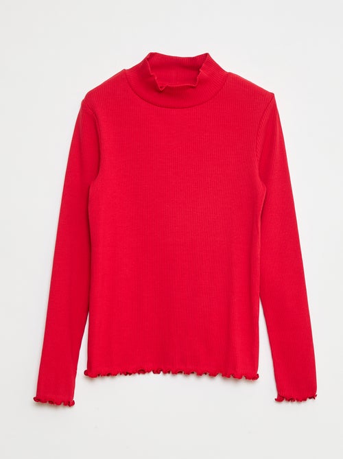 Setje met 2 coltruitjes van ribstof - Kiabi