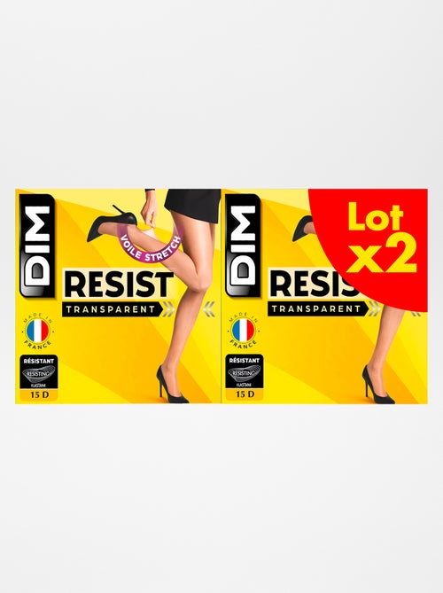 Setje met 2 DIM-panty's - Kiabi