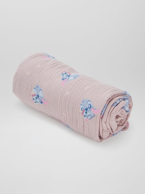 Setje met 2 'Disney'-luierdoeken met 'Stitch'-print - 2-delig - Kiabi