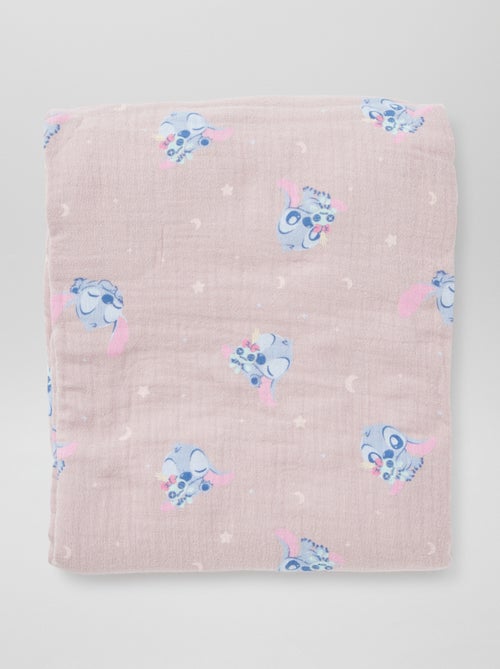 Setje met 2 'Disney'-luierdoeken met 'Stitch'-print - 2-delig - Kiabi