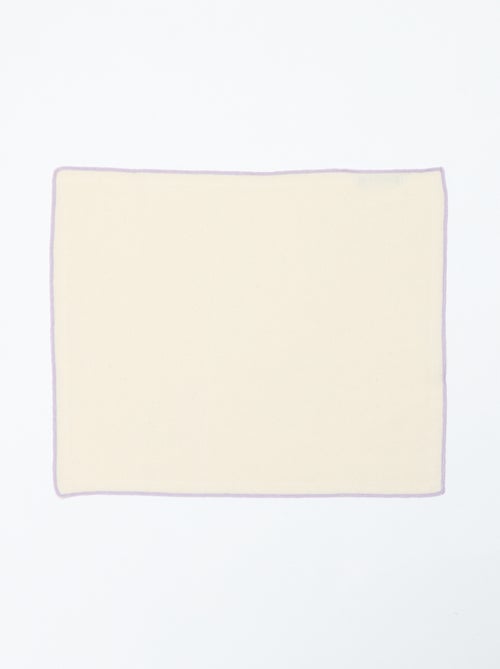 Setje met 2 effen 2-in-1 placemats/servetten (32x40 cm) - Kiabi Home - Kiabi Setje met 2 effen 2-in-1 placemats/servetten (32x40 cm) - Kiabi Home - Kiabi