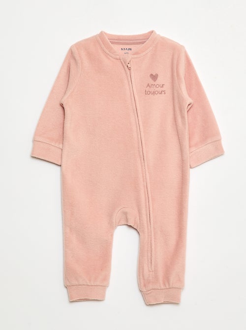 Setje met 2 fleece slaappakjes - 2-delig - Kiabi