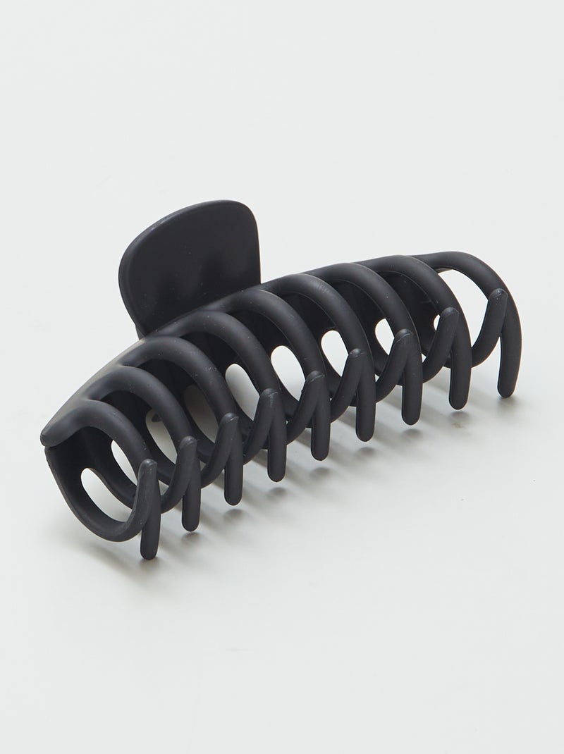 Setje met 2 grote haarspelden ZWART - Kiabi