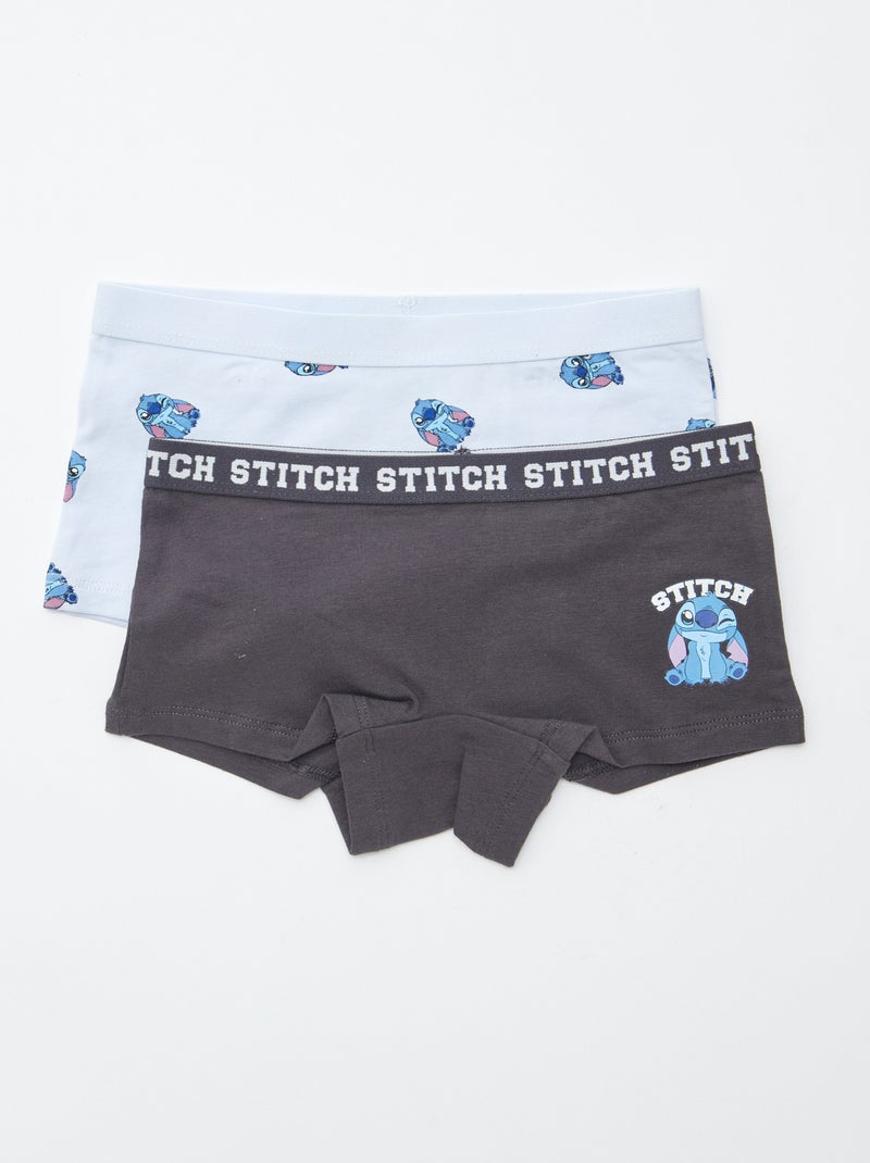 Setje met 2 hipsters 'Stitch' Blauw - Kiabi