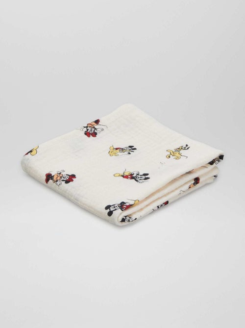 Setje met 2 hydrofiele doeken 'Mickey' 'Disney' - Kiabi