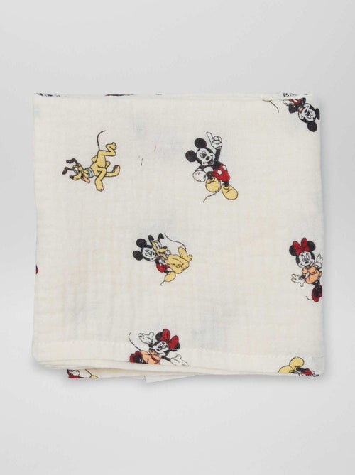 Setje met 2 hydrofiele doeken 'Mickey' 'Disney' - Kiabi