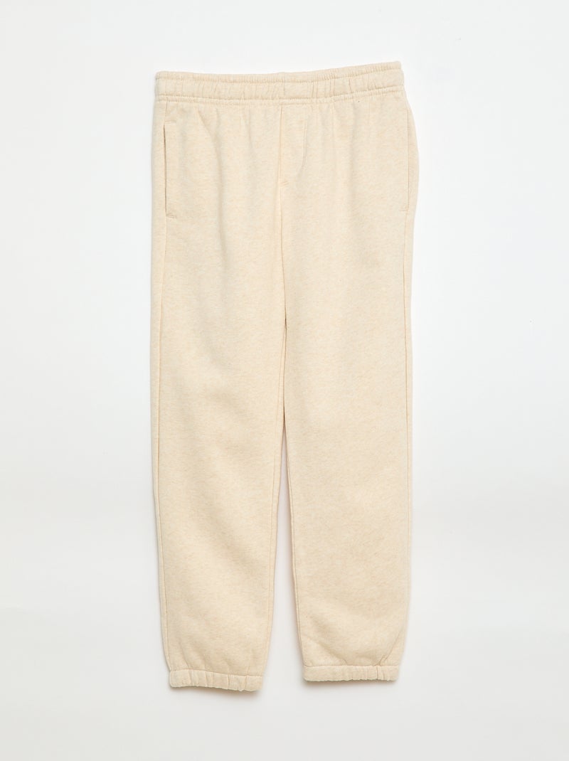 Setje met 2 joggingbroeken van sweatstof Blauw - Kiabi
