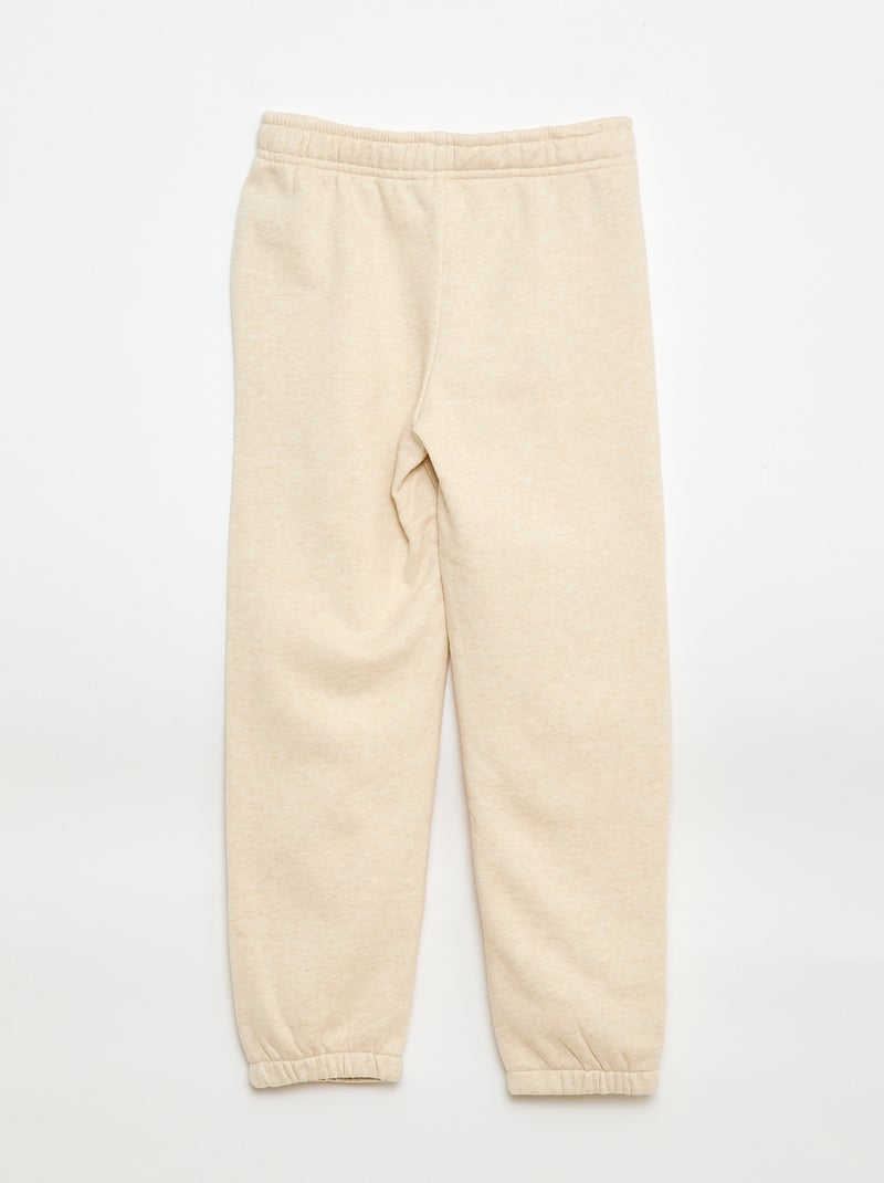 Setje met 2 joggingbroeken van sweatstof Blauw - Kiabi
