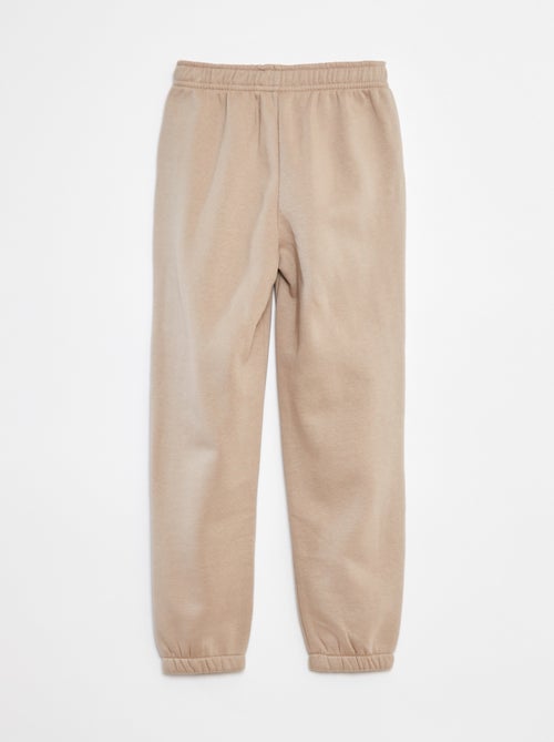 Setje met 2 joggingbroeken van sweatstof - Kiabi