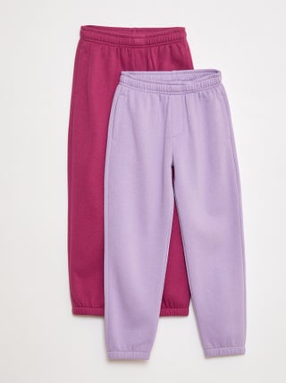 Setje met 2 joggingbroeken van sweatstof