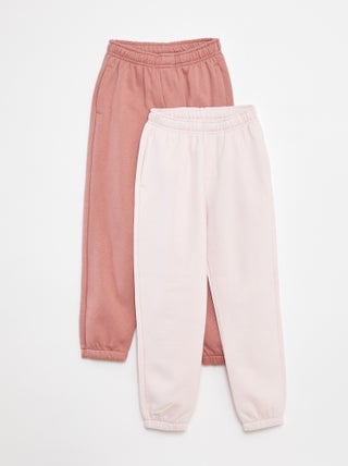 Setje met 2 joggingbroeken van sweatstof