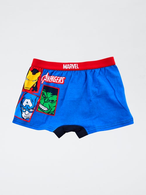 Setje met 2 katoenen boxershorts 'Marvel' 'Avengers' - Kiabi