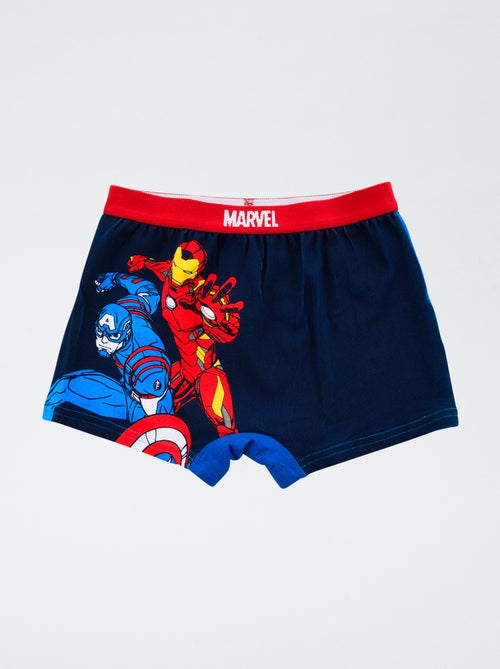 Setje met 2 katoenen boxershorts 'Marvel' 'Avengers' - Kiabi