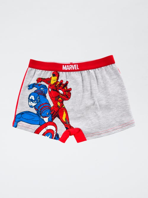 Setje met 2 katoenen boxershorts 'Marvel' 'Avengers' - Kiabi