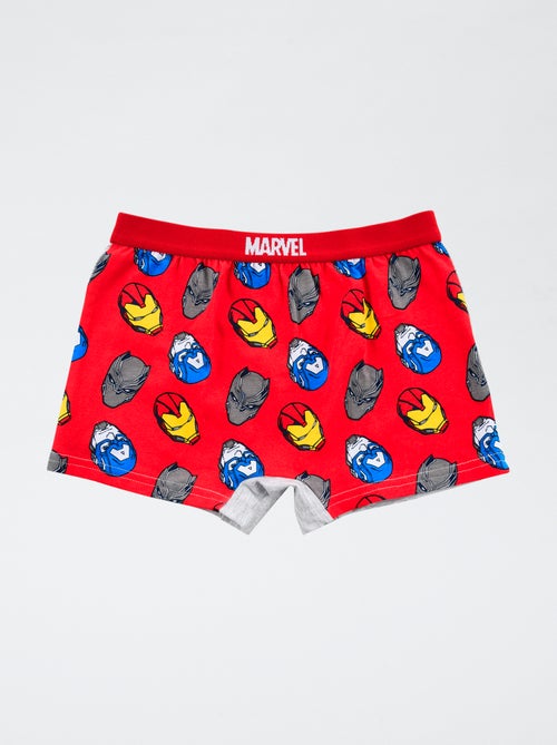 Setje met 2 katoenen boxershorts 'Marvel' 'Avengers' - Kiabi