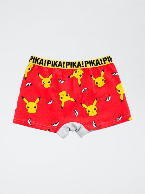 Setje met 2 katoenen boxershorts 'Pokémon' - Kiabi