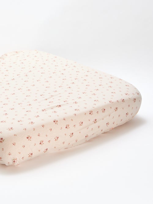 Setje met 2 katoenen hoeslakens - Kiabi