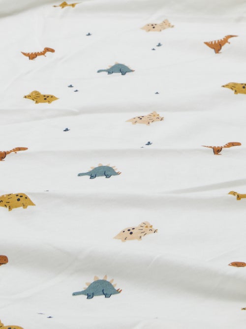 Setje met 2 katoenen hoeslakens - Kiabi