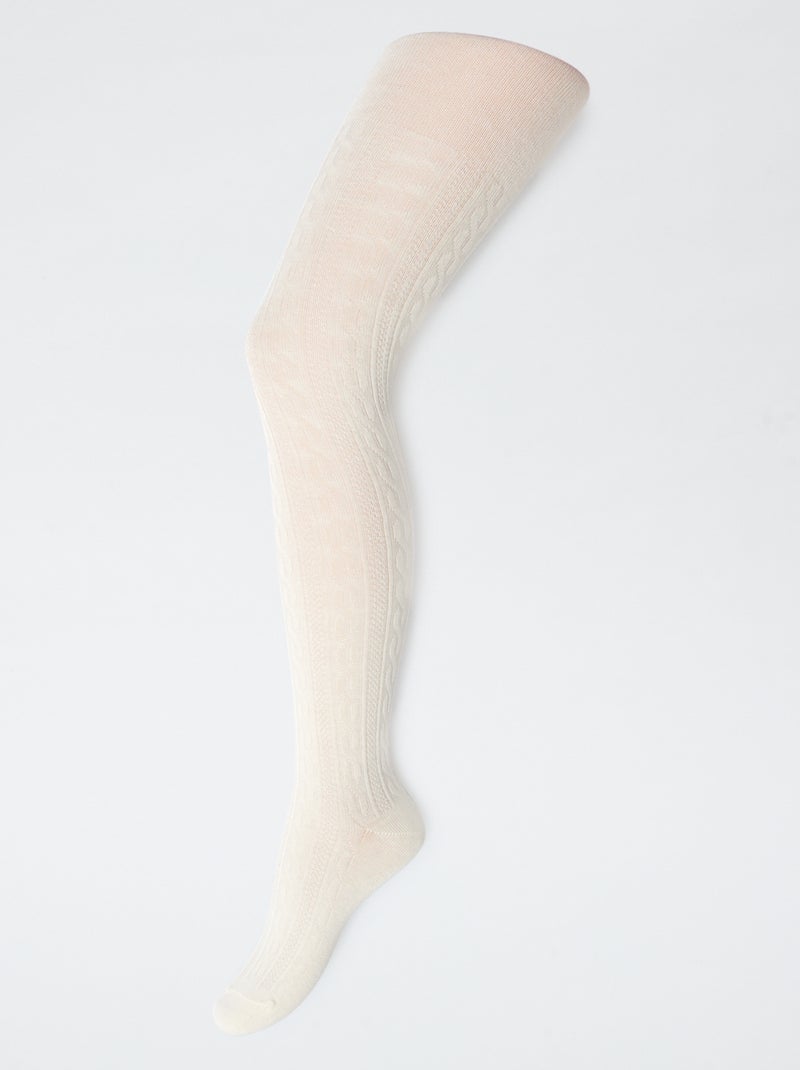 Setje met 2 katoenen kousenbroeken Bruin - Kiabi