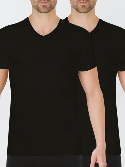 Setje met 2 katoenen T-shirts 'Athena' - Kiabi