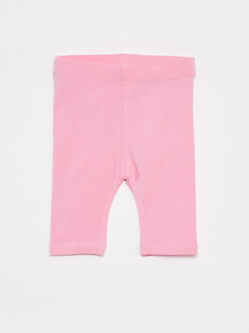 Setje met 2 korte leggings ROSE - Kiabi