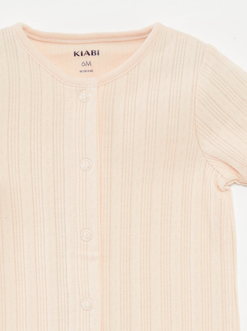 Setje met 2 korte speelpakjes ROSE - Kiabi