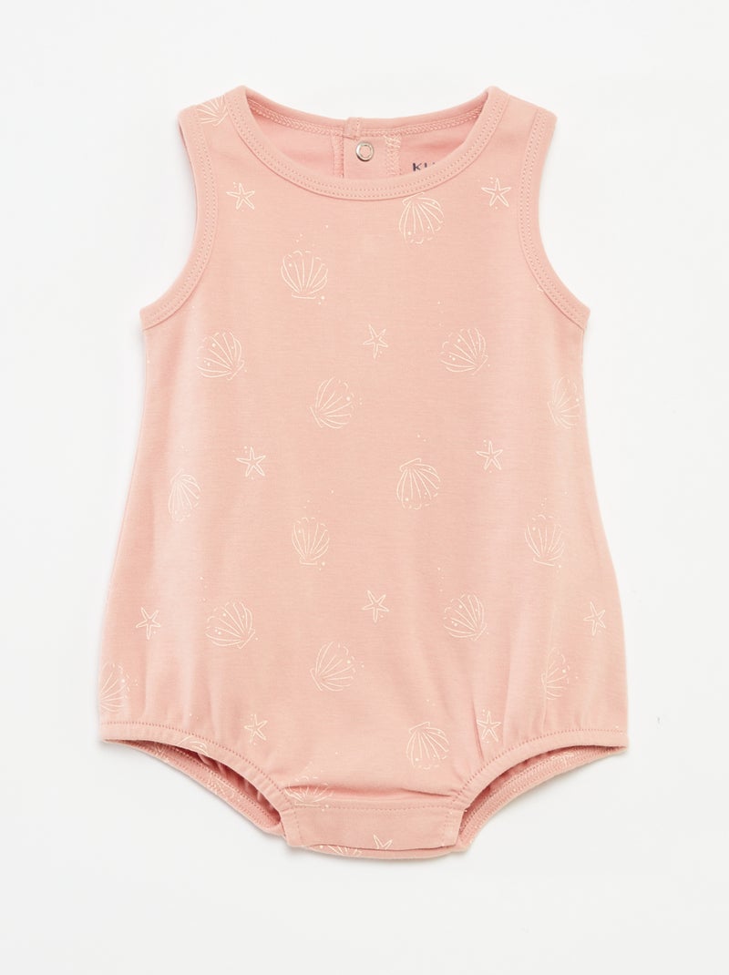 Setje met 2 korte speelpakjes ROSE - Kiabi