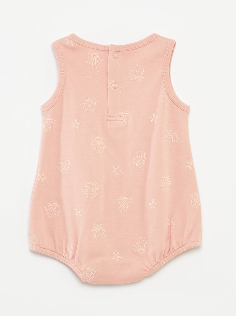 Setje met 2 korte speelpakjes ROSE - Kiabi