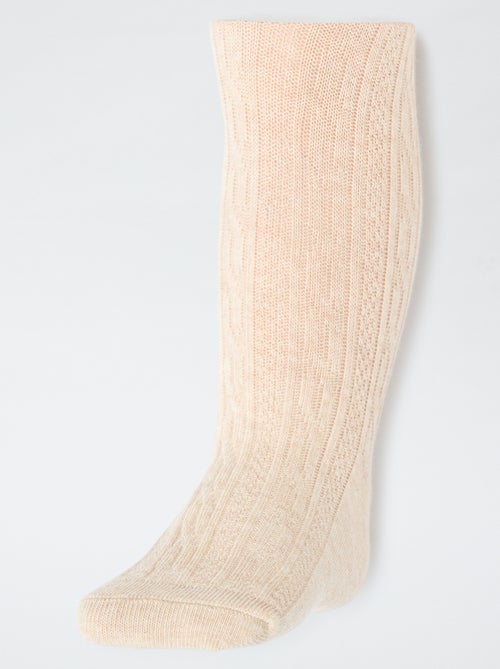 Setje met 2 kousenbroeken van tricot - Kiabi