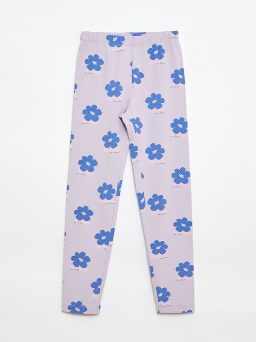 Setje met 2 lange leggings - Kiabi