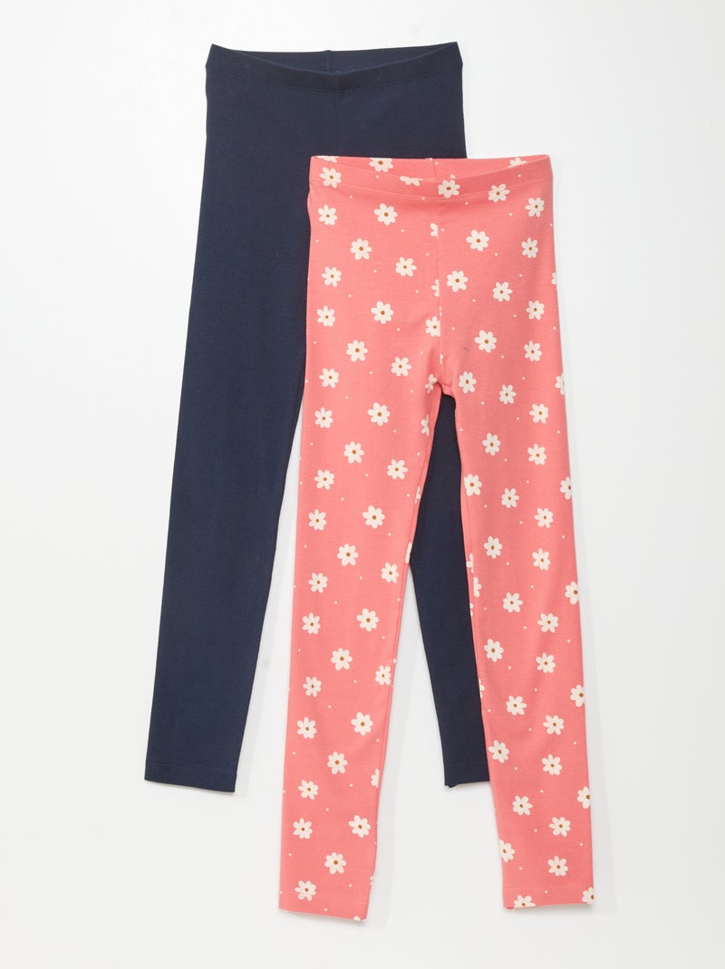Setje met 2 lange leggings ROSE - Kiabi
