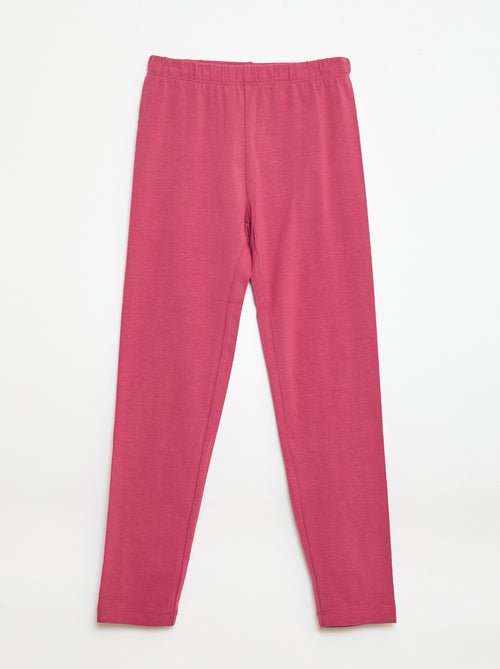 Setje met 2 lange leggings - Kiabi