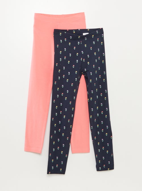 Setje met 2 leggings - Kiabi