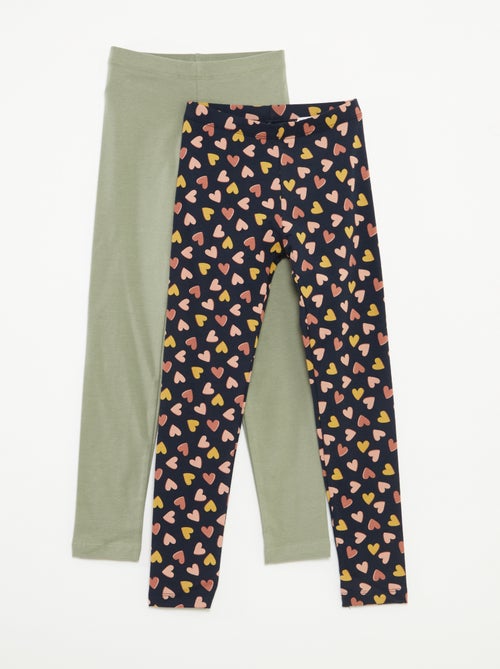 Setje met 2 leggings - Kiabi