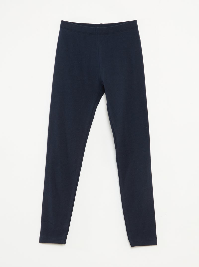 Setje met 2 leggings Oranje - Kiabi