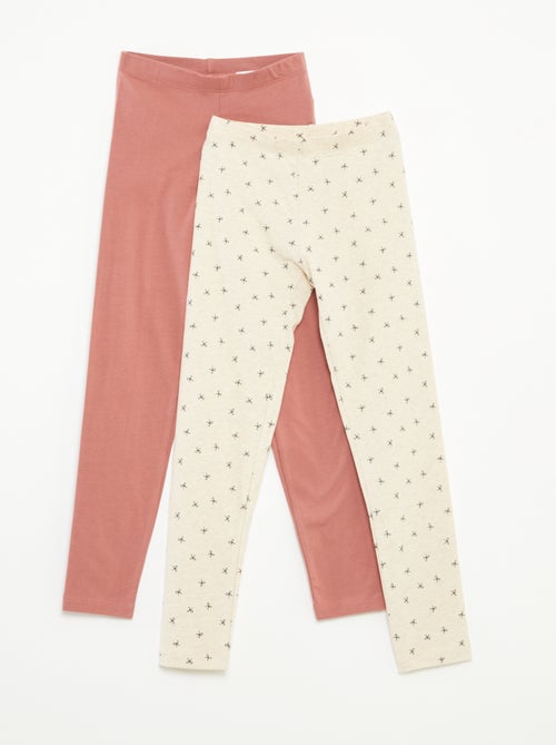 Setje met 2 leggings - Kiabi