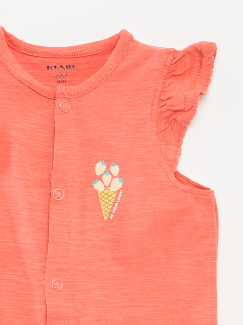 Setje met 2 luchtige slaappakjes - Kiabi