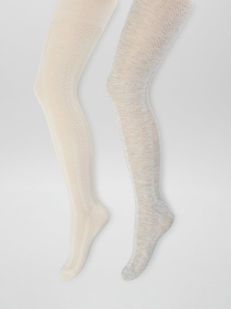 Setje met 2 maillots van fantasietricot GRIJS - Kiabi